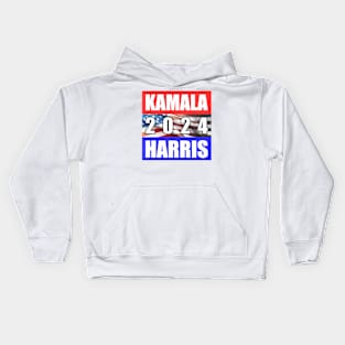 Kamala Harris for President 2024 Kids Hoodie